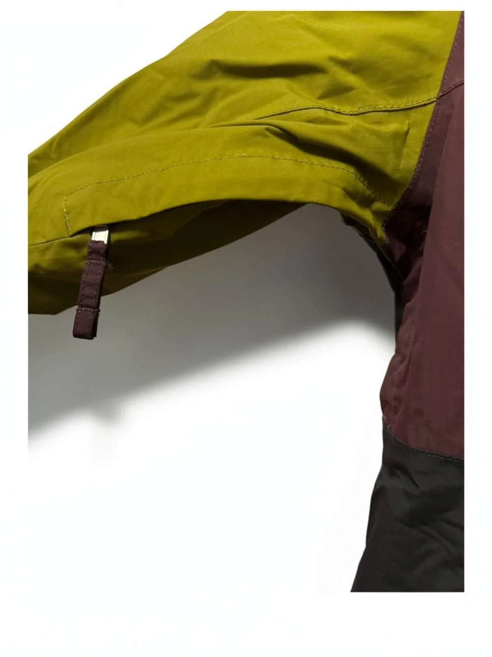 North Face Freedom Insulated Jacket Plum Olive Green Black Size XS